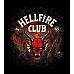 Camiseta Stranger Things HellFire Club Poliester